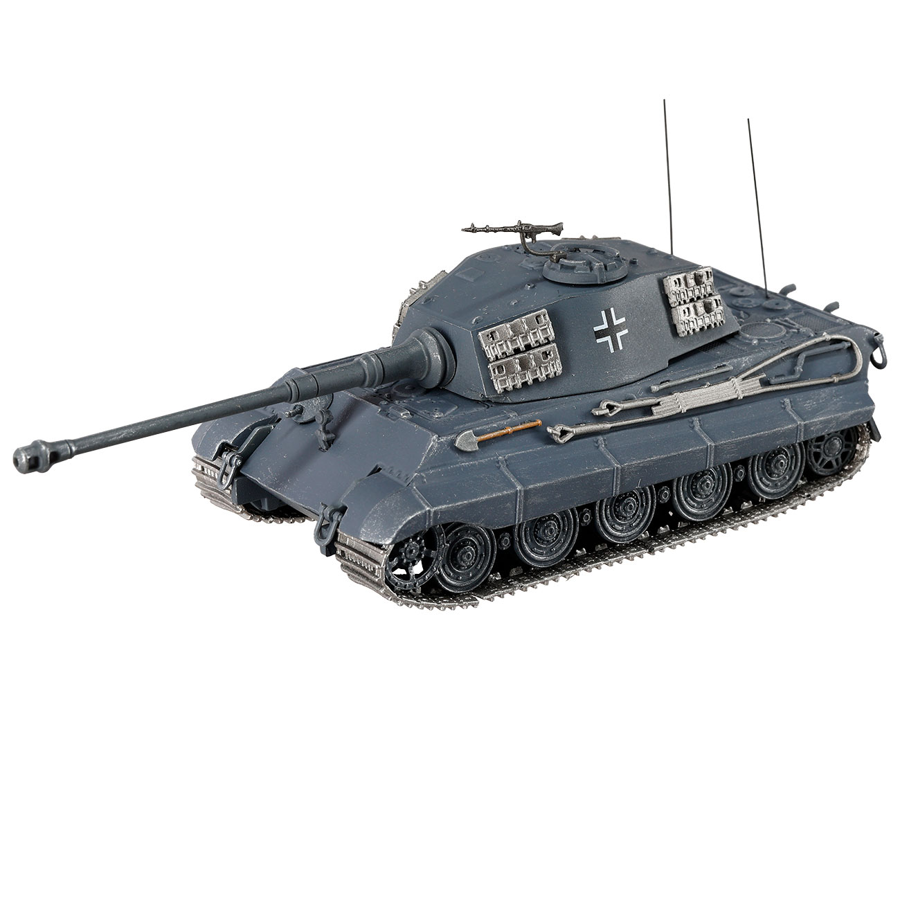 Techno 1:72 Panzer Sd.Kfz. 182 Tiger II Knigstiger Metallmodell Ausfhrung Berlin 1945 Bild 3
