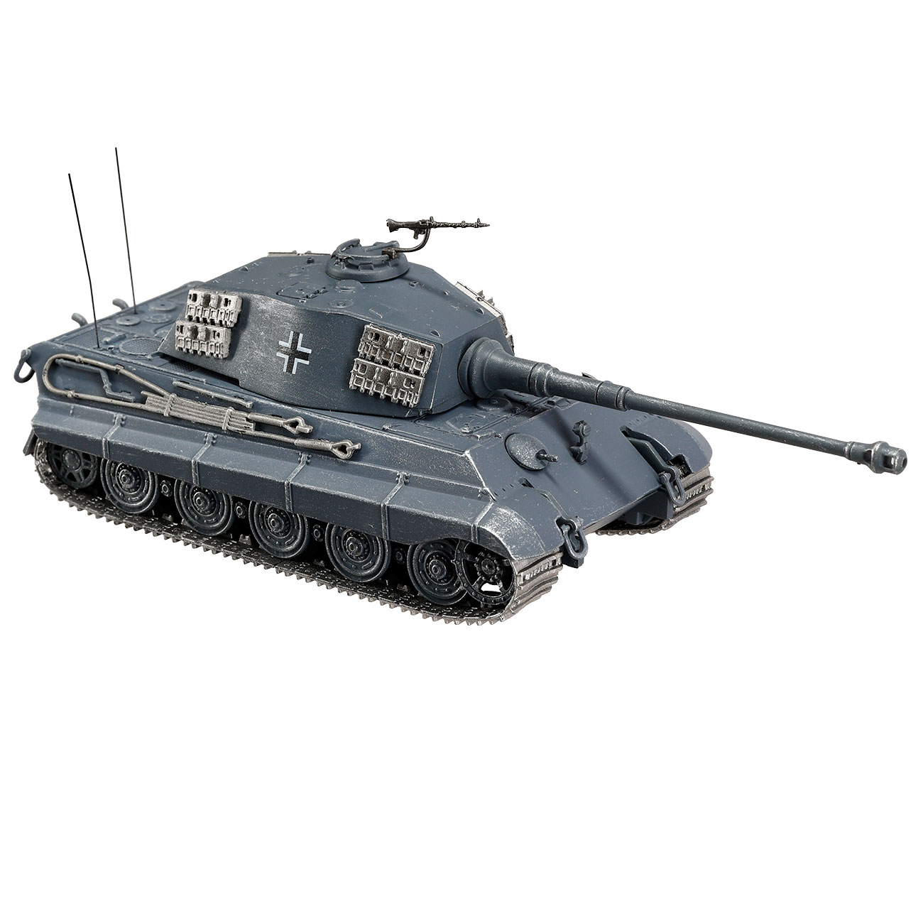 Techno 1:72 Panzer Sd.Kfz. 182 Tiger II Knigstiger Metallmodell Ausfhrung Berlin 1945 Bild 4