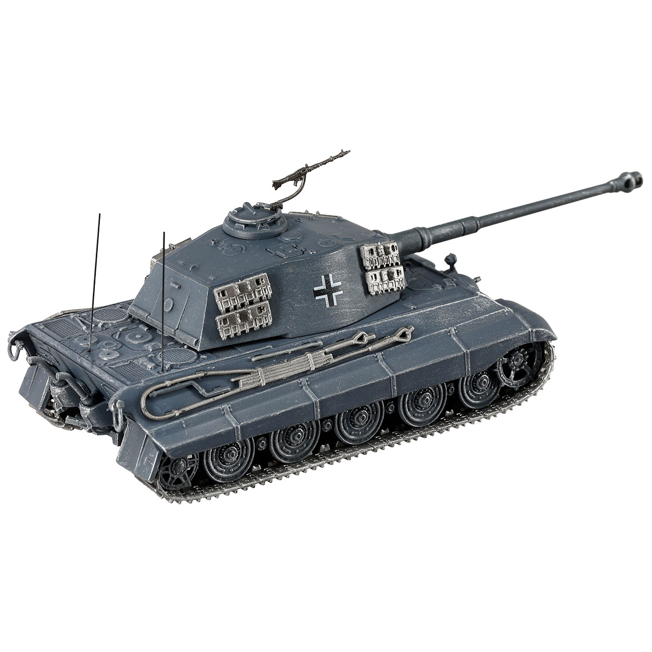 Techno 1:72 Panzer Sd.Kfz. 182 Tiger II Knigstiger Metallmodell Ausfhrung Berlin 1945 Bild 5