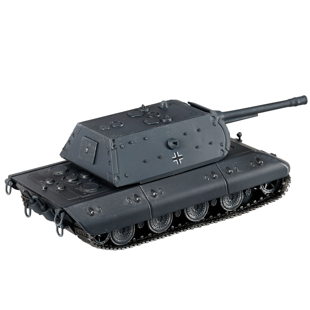 Techno 1:72 Panzerkampfwagen E-100 Metallmodell Ausfhrung mit Maus I Turm Bild 5