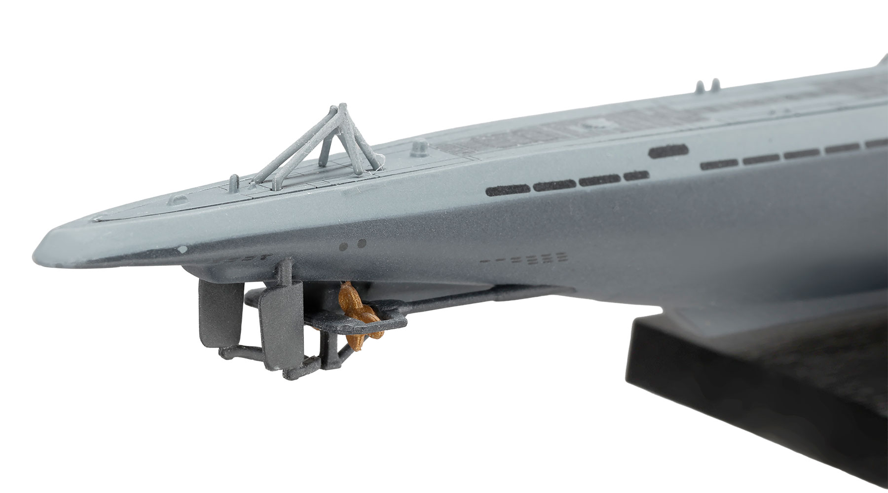 Techno 1:350 U181 1942 U-Boot Metall Standmodell Bild 10