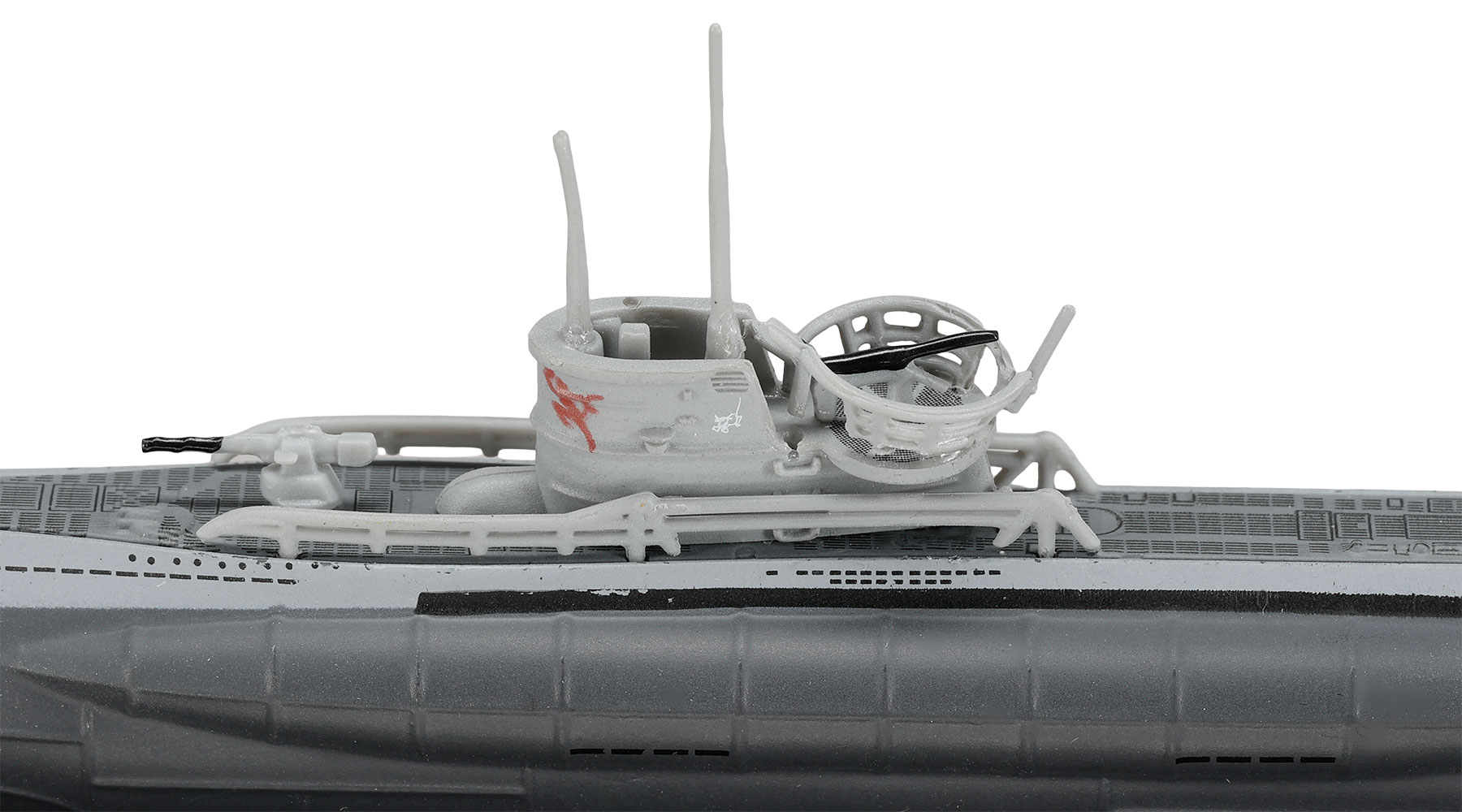 Techno 1:350 U552 1941 U-Boot Metall Standmodell Bild 8