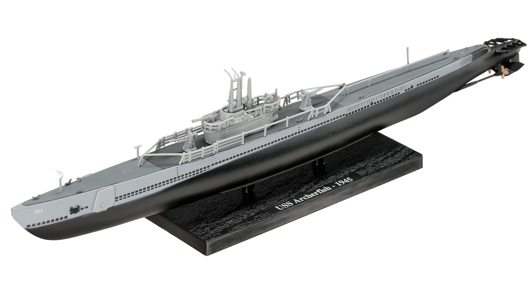 Techno 1:350 USS Archerfish 1945 U-Boot Metall Standmodell