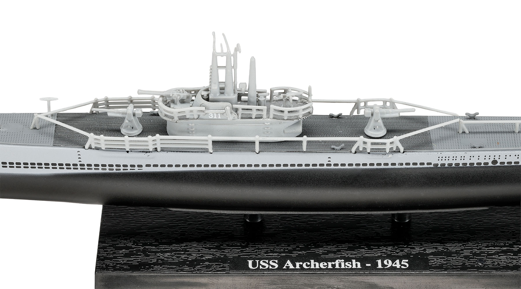 Techno 1:350 USS Archerfish 1945 U-Boot Metall Standmodell Bild 8