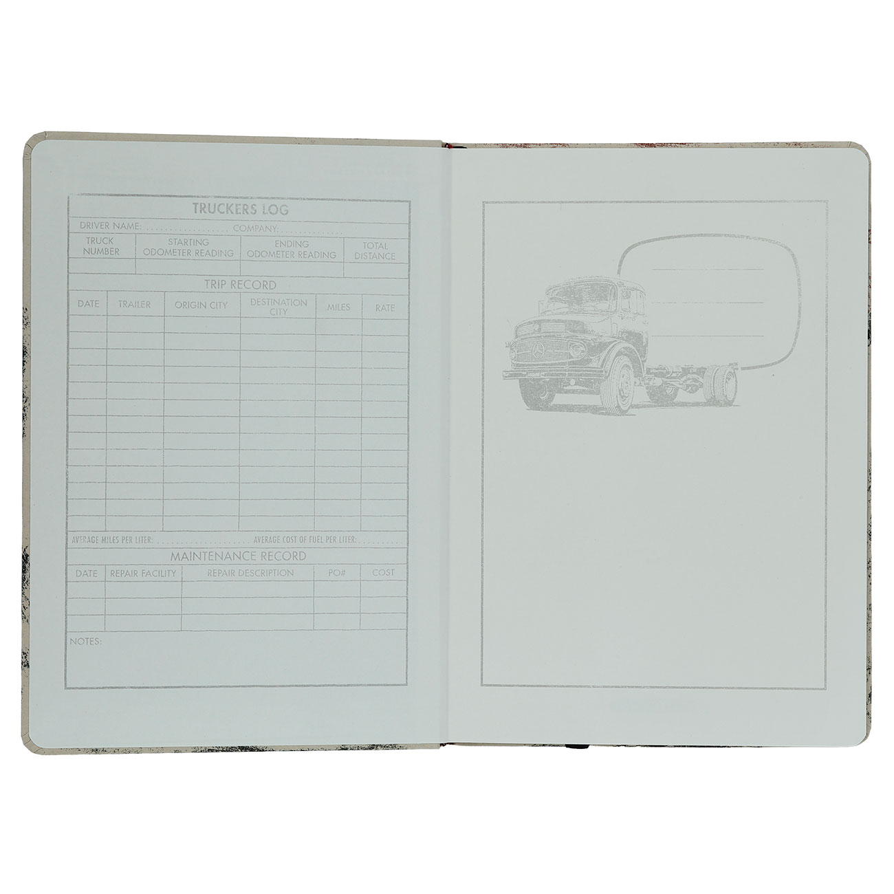 NostalgicArt Daimler-Truck - Truck Notes hochwertiges Notizbuch fr den tglichen Gebrauch Bild 1