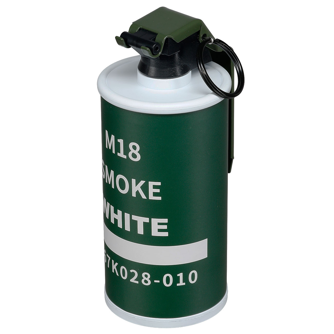 WoSport US M18 Deko Rauch-Handgranate mit Metall-Clip - White Smoke Edition Bild 3