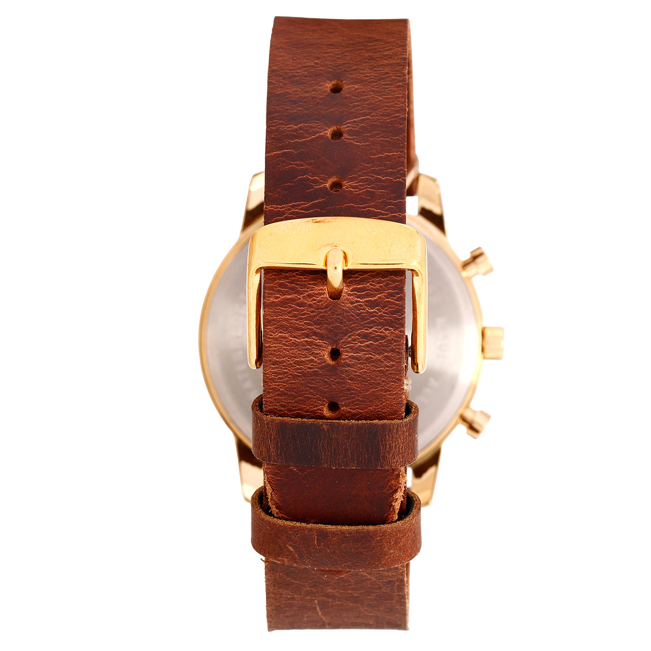 Messerschmitt Fliegerchrono ME-4544GP-SL Uhr mit Lederarmband im Vintage-Look Bild 3