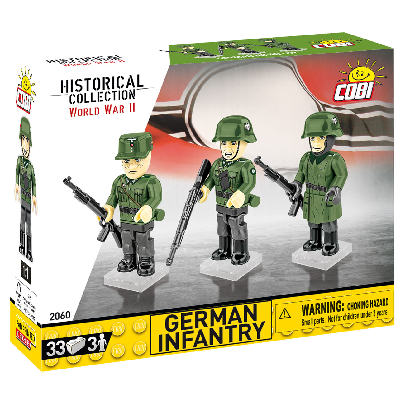 Cobi Historical Collection Bausatz Soldaten German Infantry 33 Teile 2060 Bild 1