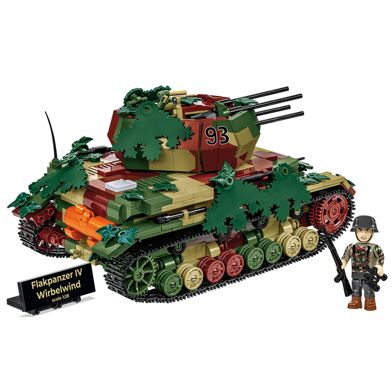 Cobi Historical Collection Bausatz Flakpanzer IV Wirbelwind EXECUTIVE EDITION 1195 Teile 2593 Bild 1