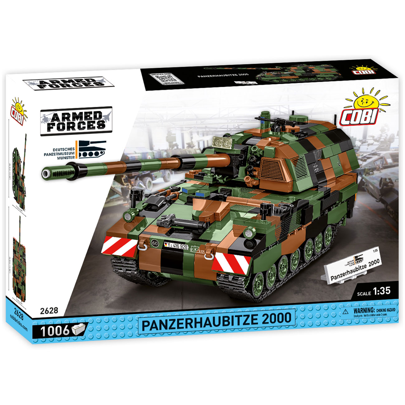 Cobi Small Army / Armed Forces Bausatz Panzerhaubitze 2000 1006 Teile 2628 Bild 2