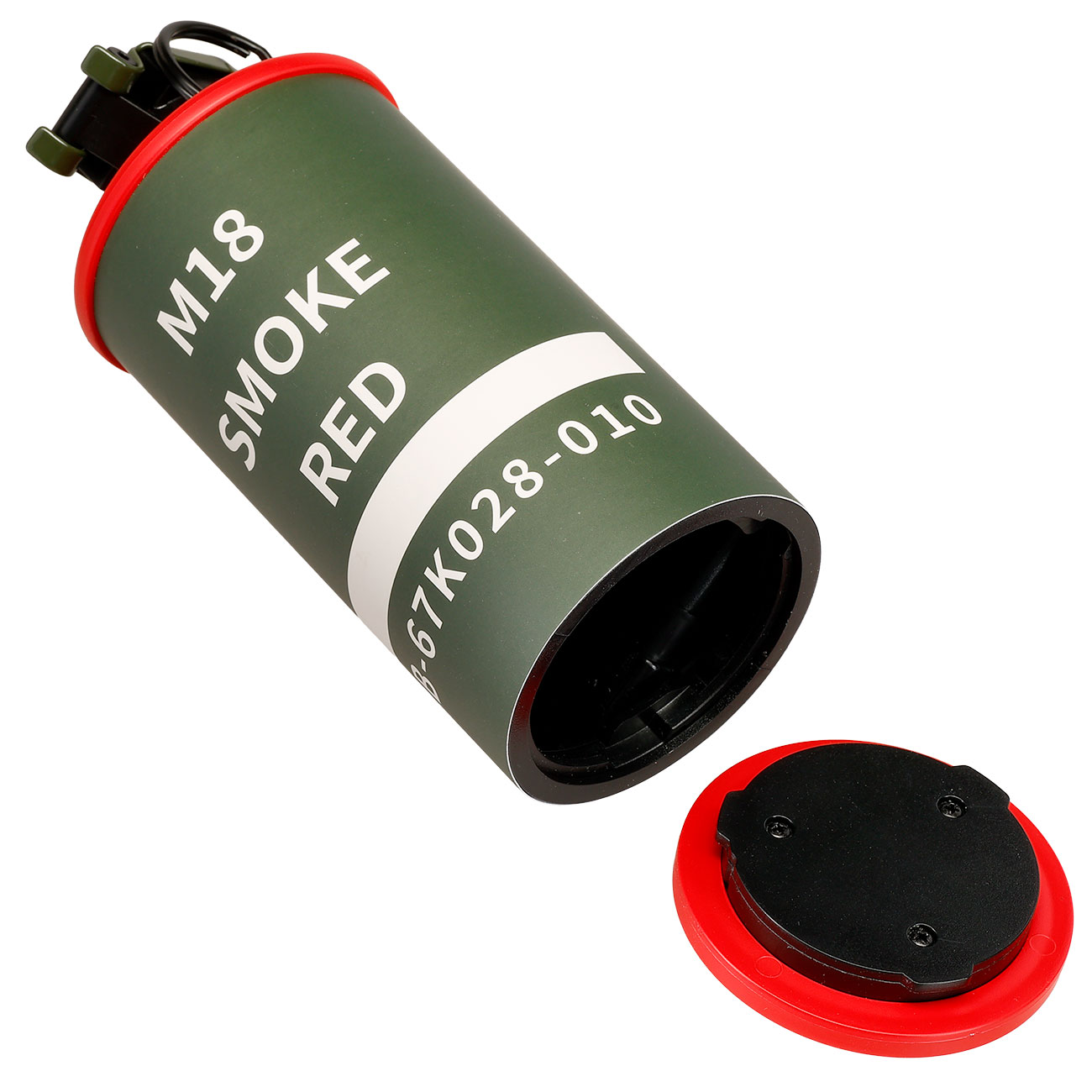 WoSport M18 Deko Rauch-Hand- granate - Red Edition Bild 4