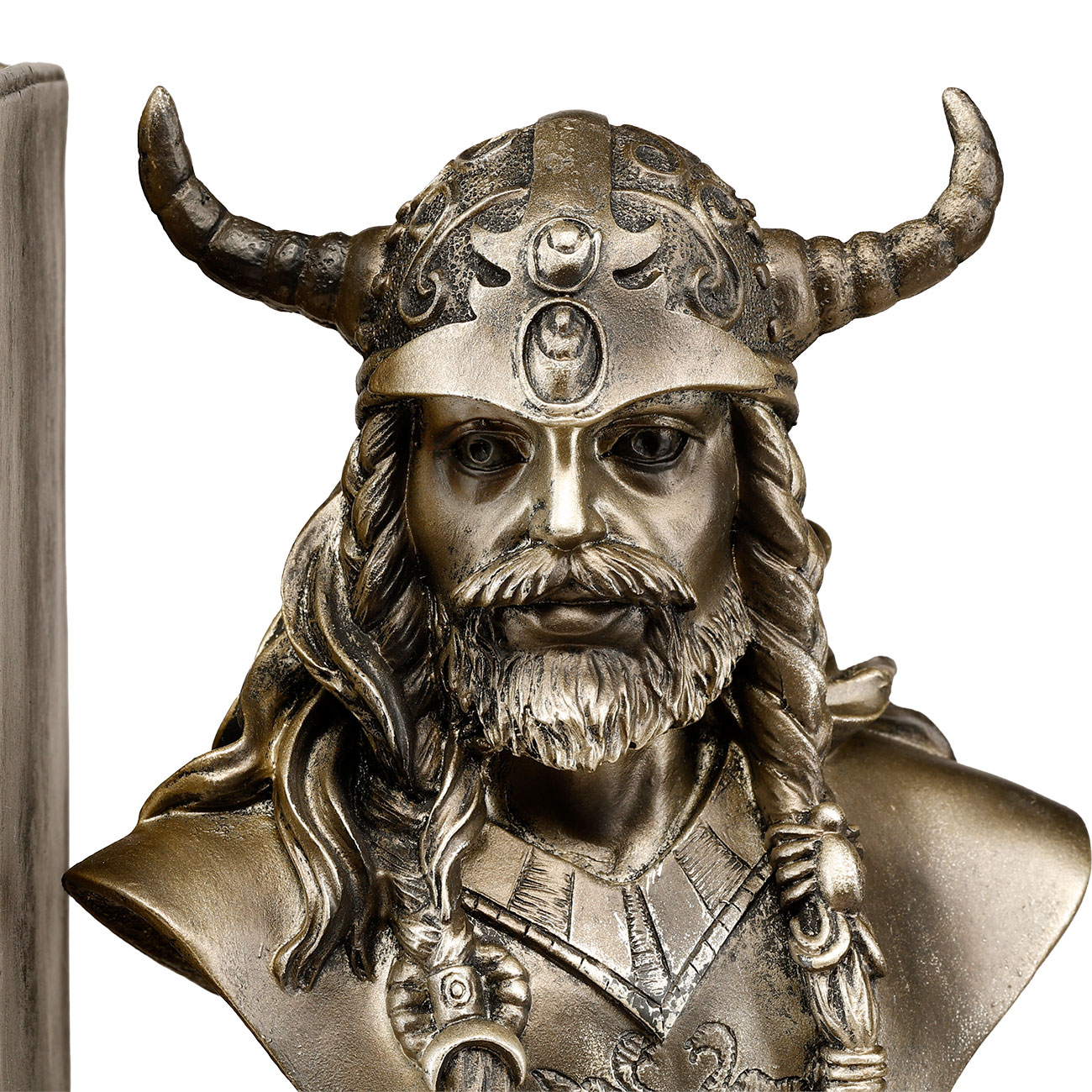 Buchsttzen Wikinger-Bste 2er Set Bild 4