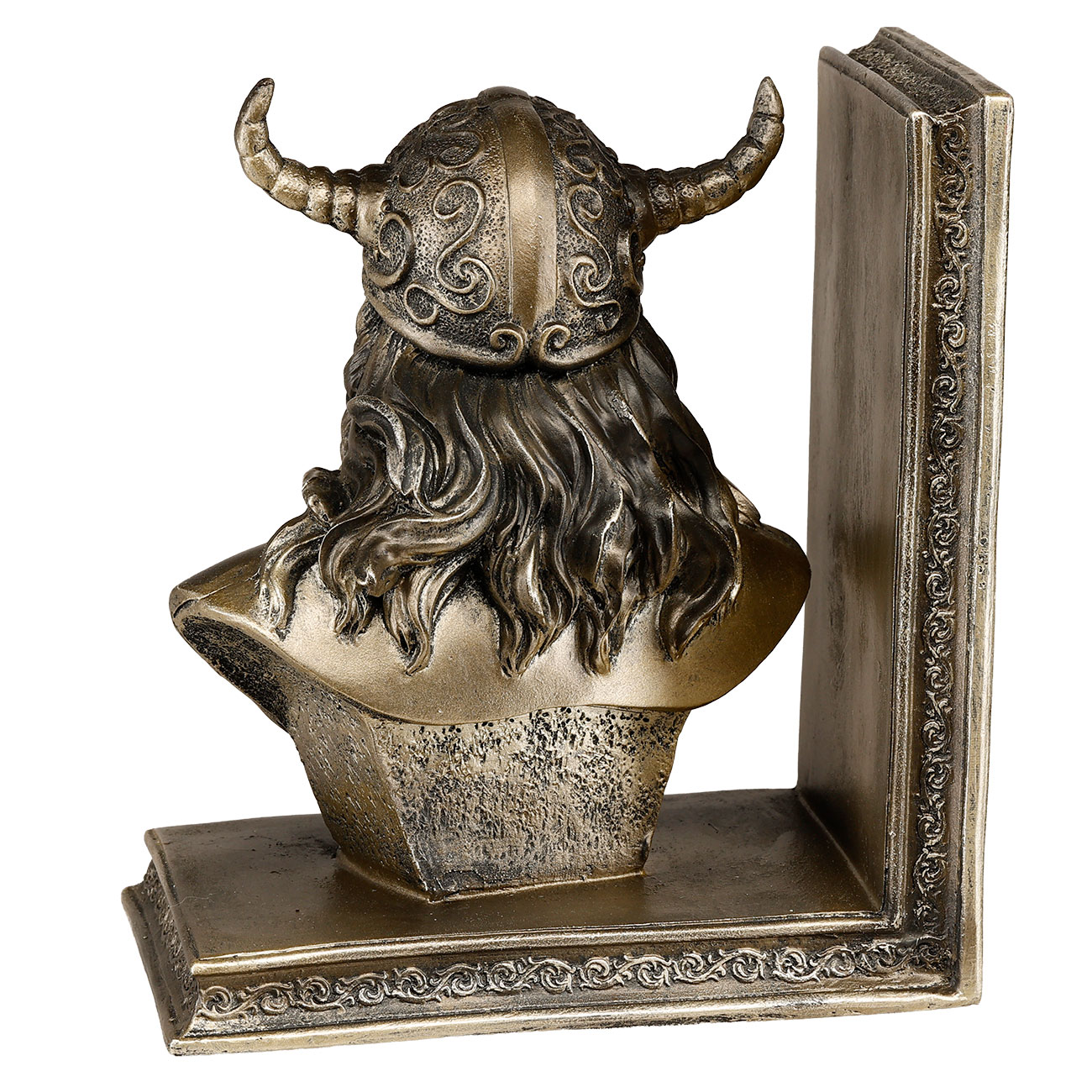 Buchsttzen Wikinger-Bste 2er Set Bild 6