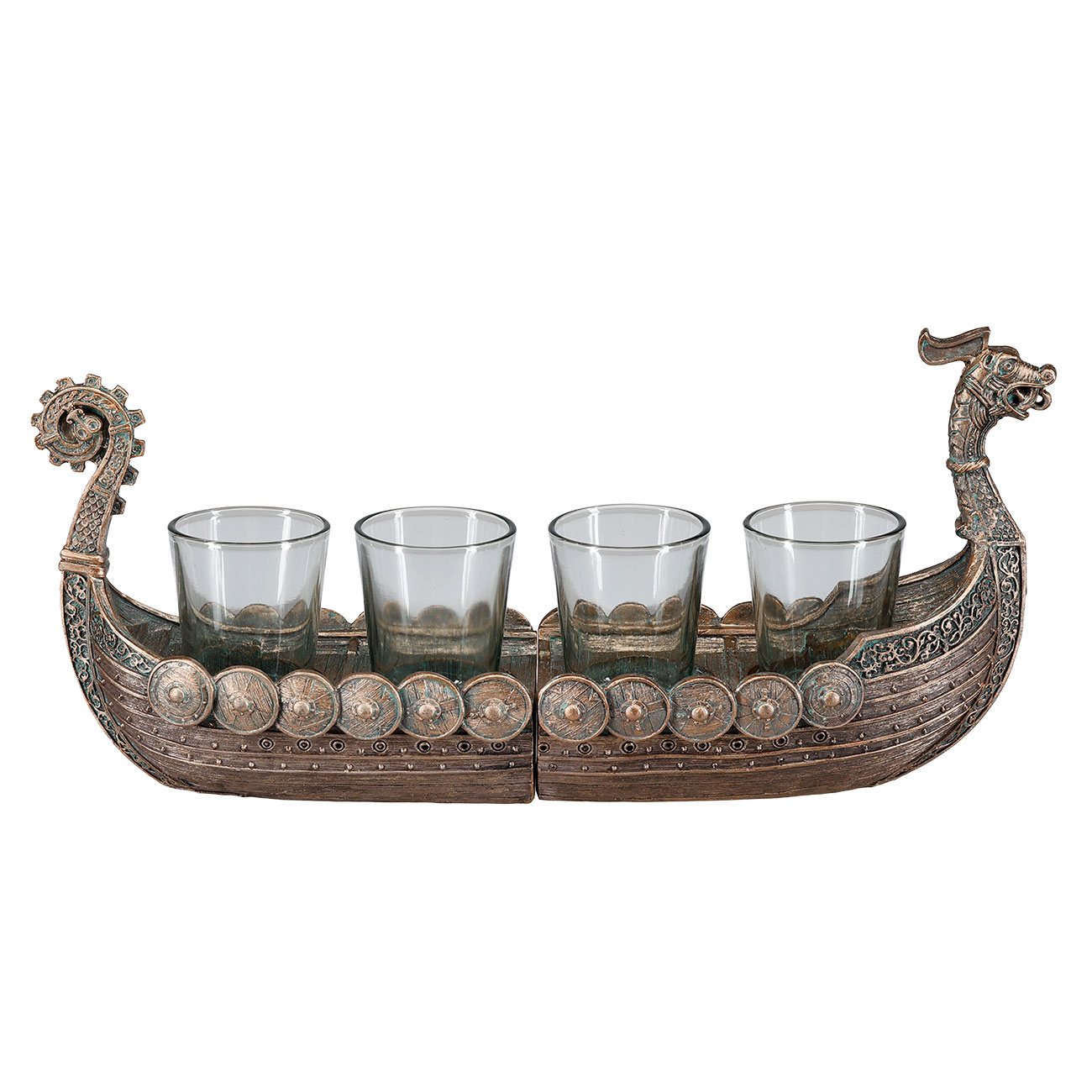 Wikingerschiff mit Schnapsgl�ser Bild 4