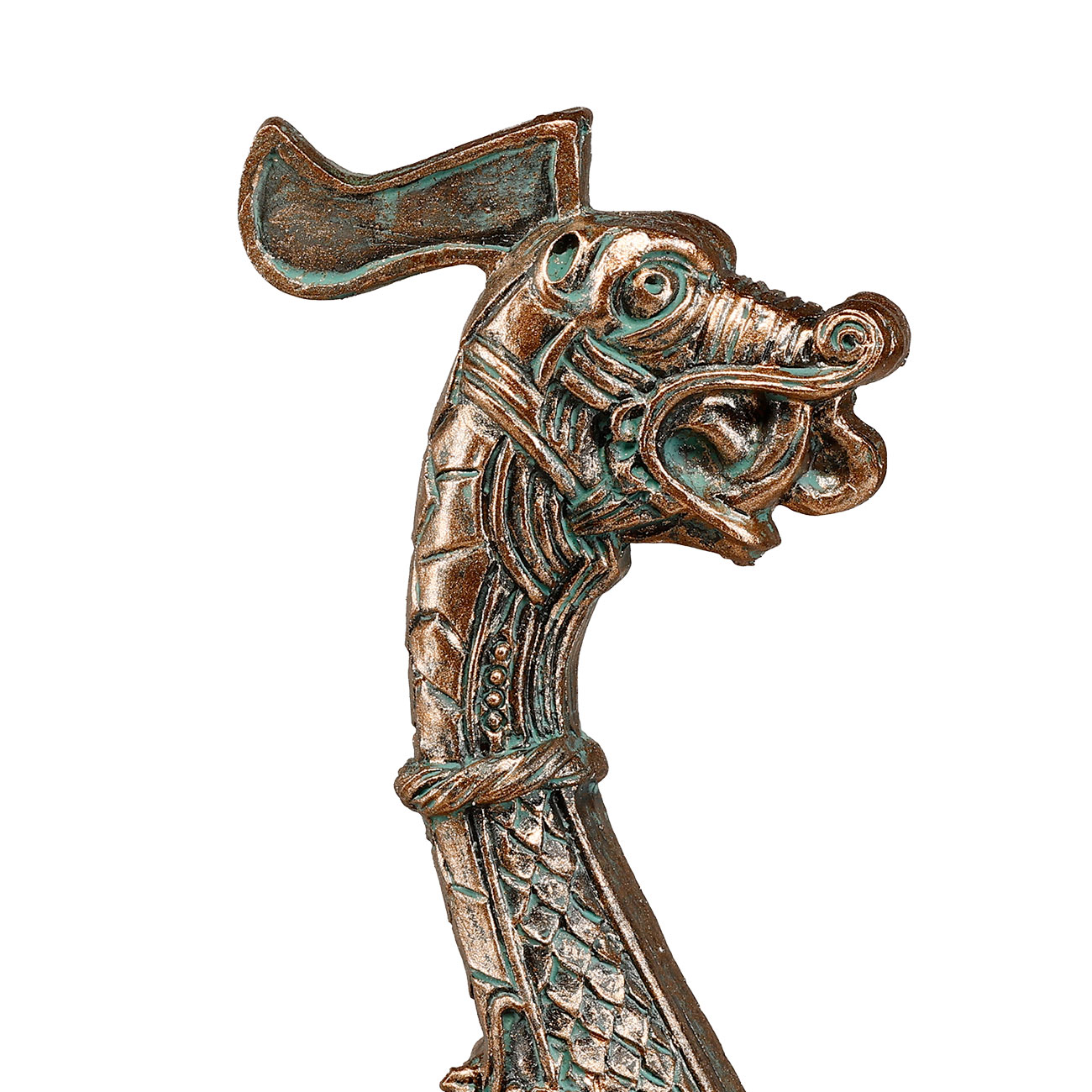 Wikingerschiff Drakkar Teelichterhalter f�r 3 Kerzen Bild 3