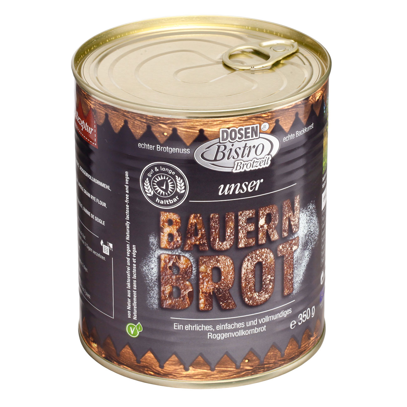 DosenBistro Bauernbrot 350 g Roggenvollkornbrot