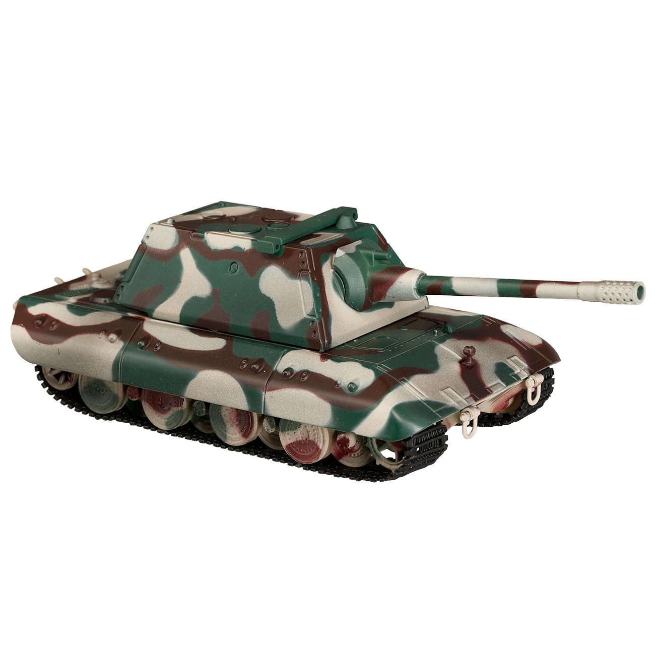 Techno 1:72 Panzerkampfwagen E-100 Metallmodell Ausf�hrung mit Maus II Turm Tarn-Version Bild 4