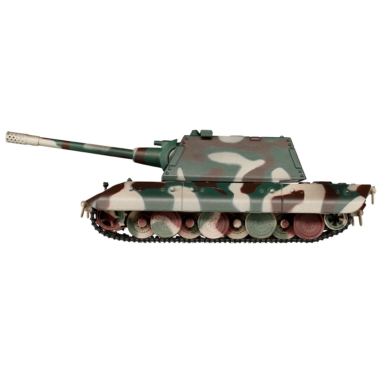 Techno 1:72 Panzerkampfwagen E-100 Metallmodell Ausf�hrung mit Maus II Turm Tarn-Version Bild 7