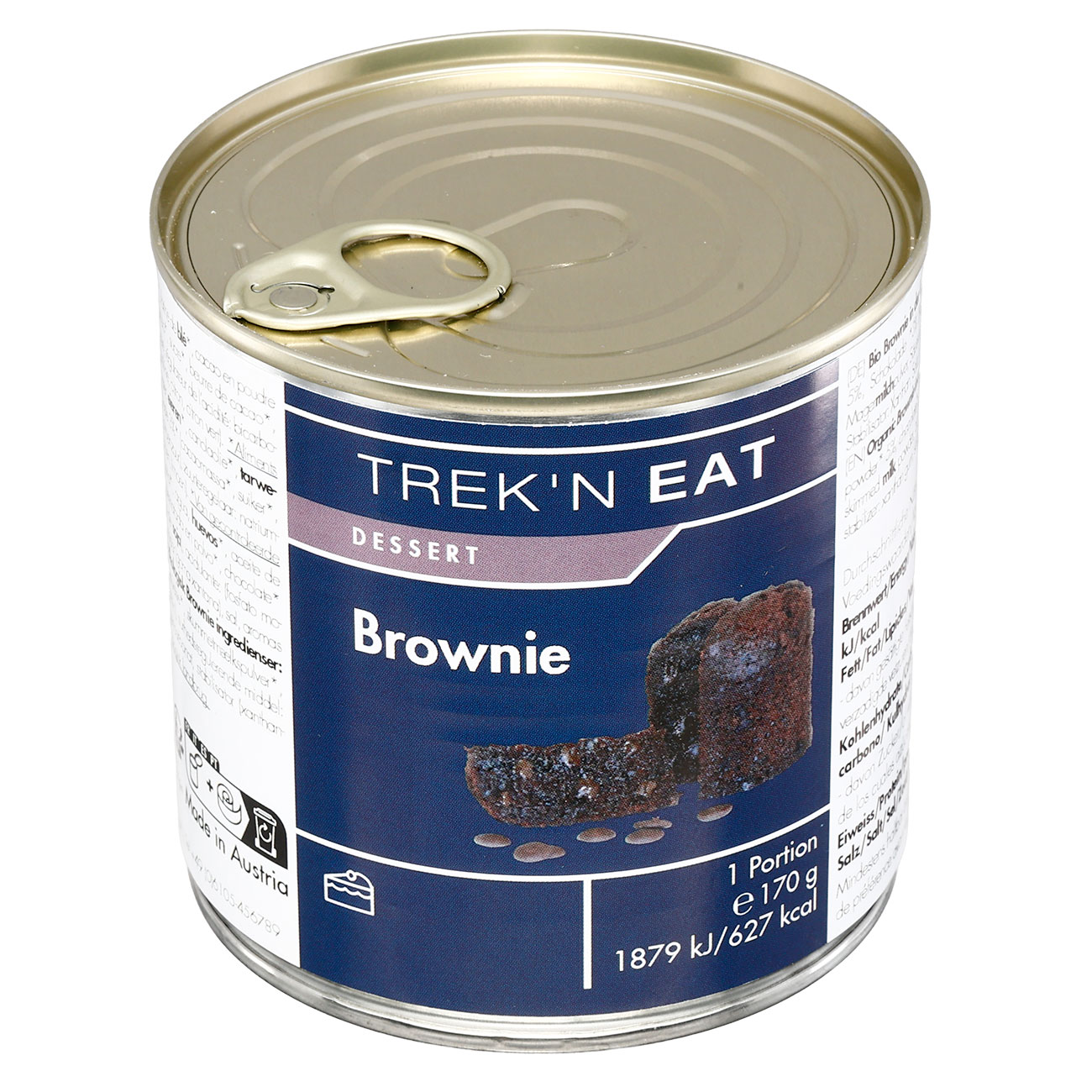 Trek'n Eat Brownie in der Dose 1 Portion 170 g - Sonderpreis MHD Juli 2026