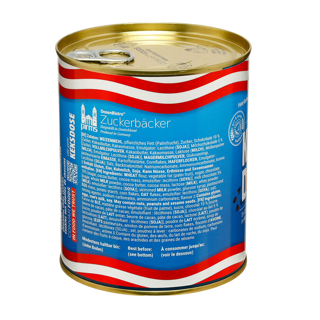 DosenBistro Zuckerb�cker Keksdose American Style Cookies Langzeitlebensmittel 260 g Bild 2