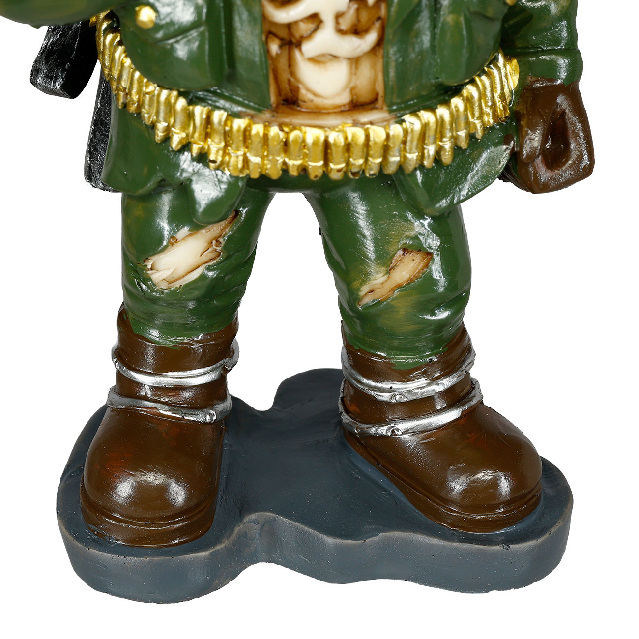 Dekofigur Army Skelett Totenkopf 16,5 cm Bild 6