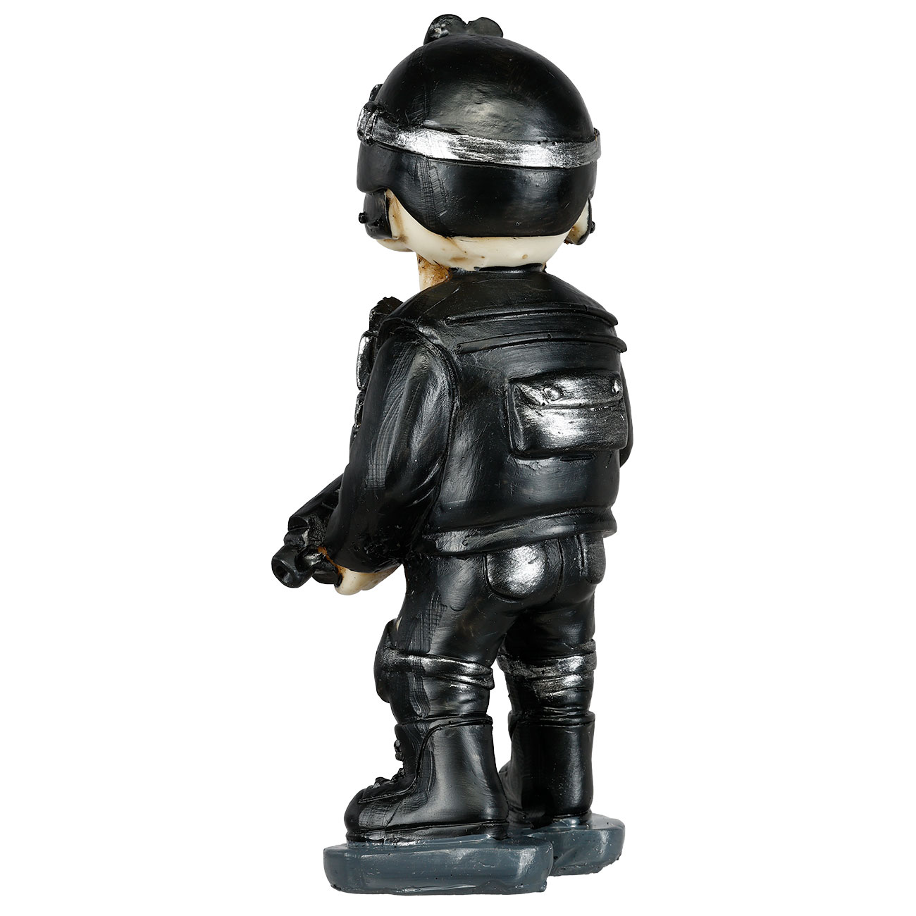 Dekofigur Black Army Skull Skelett Totenkopf 16 cm Bild 3