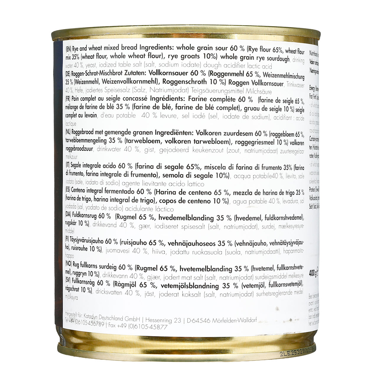 Trek'n Eat Roggenschrot Mischbrot am St�ck 400g Langzeitlebensmittel MHD 2036 Bild 3