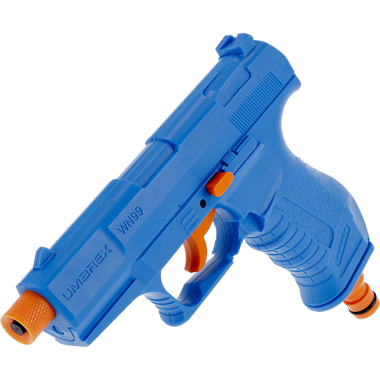 Umarex WN99 Wasserschlauchpistole f�r Gartenschlauch m. Standardkupplung blau / orange Bild 1