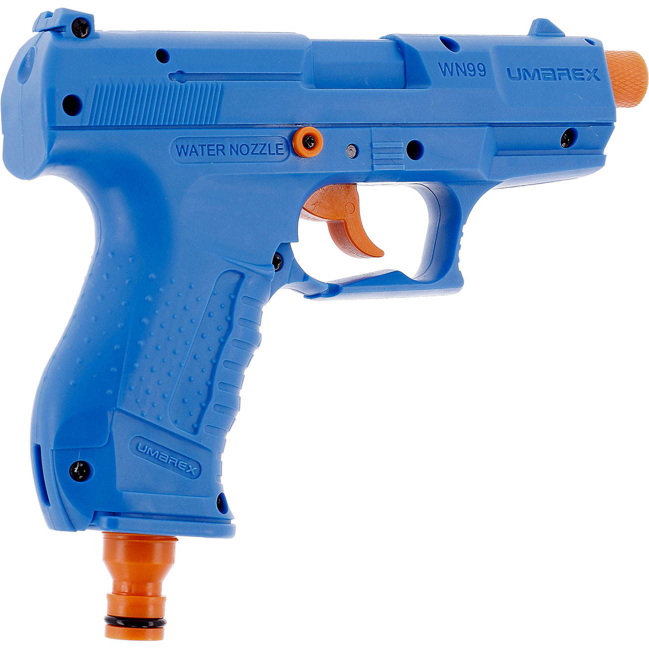 Umarex WN99 Wasserschlauchpistole f�r Gartenschlauch m. Standardkupplung blau / orange Bild 6