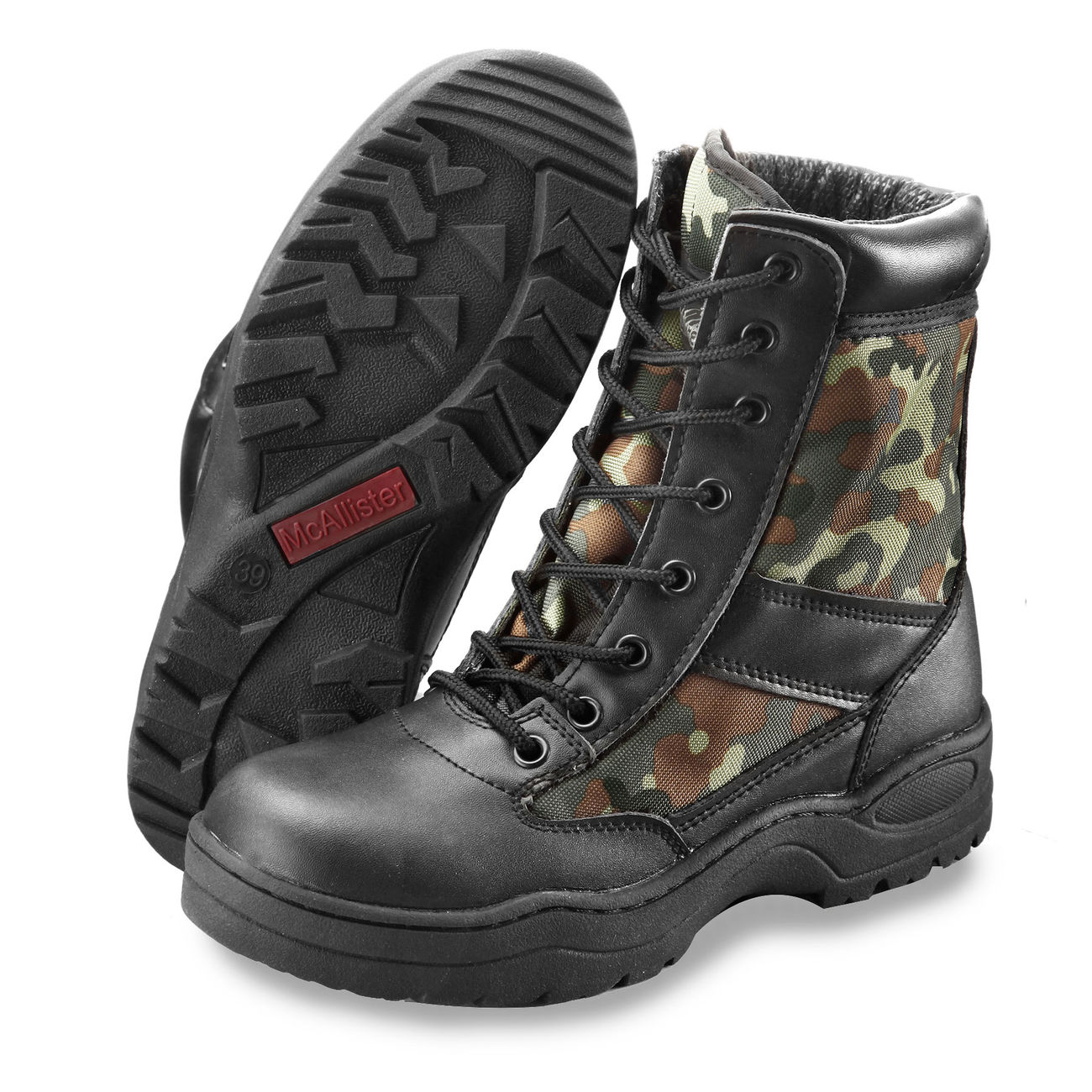 McAllister Outdoor Boots Stiefel flecktarn Bild 1