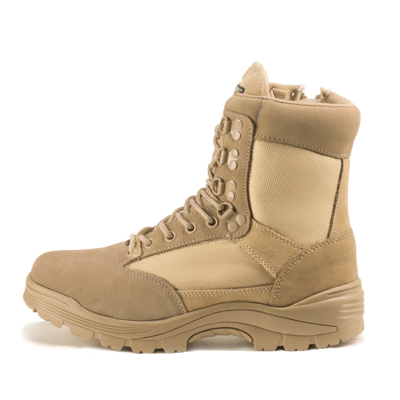 Mil-Tec Tactical SWAT Boots mit YKK-Zipper, khaki