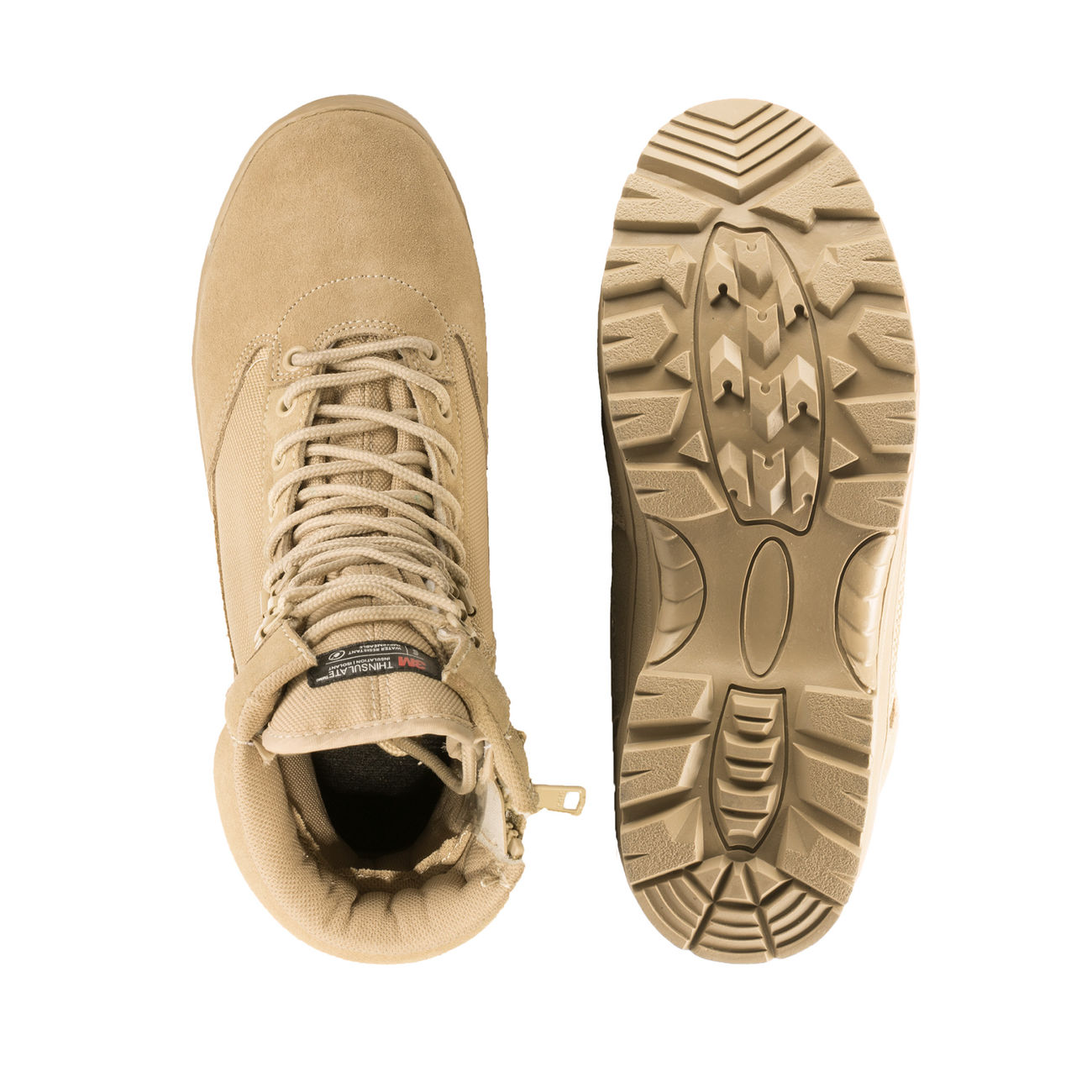Mil-Tec Tactical SWAT Boots mit YKK-Zipper, khaki Bild 1