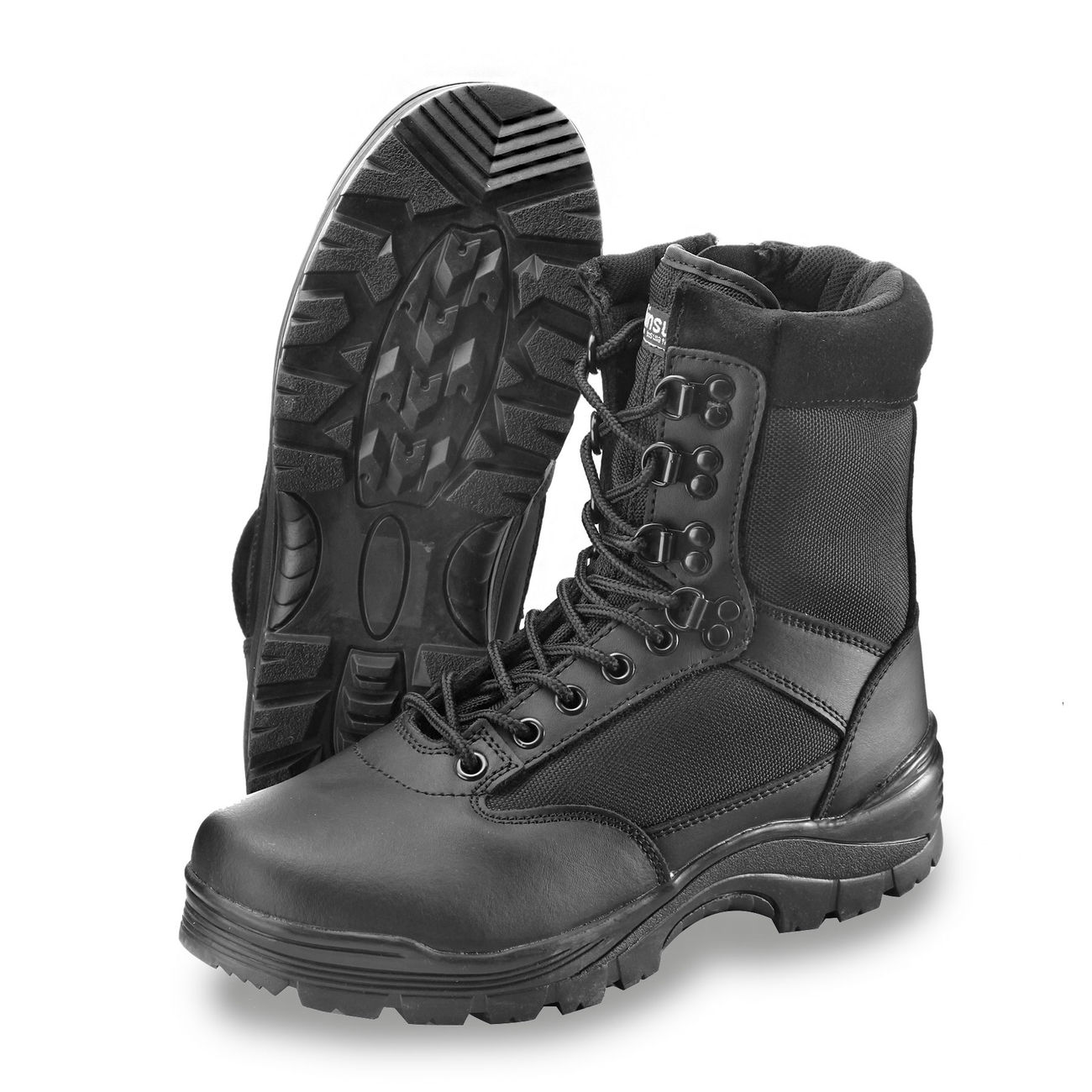 Mil-Tec Stiefel Tactical Boots YKK-Zipper schwarz Bild 1