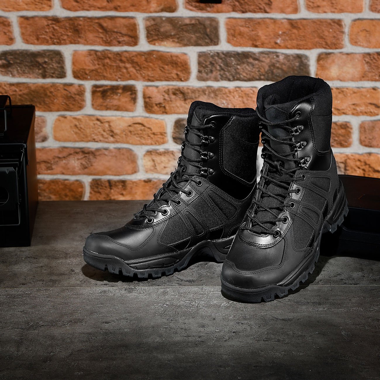 Mil-Tec Einsatzstiefel Generation II schwarz Combat Boots Bild 1