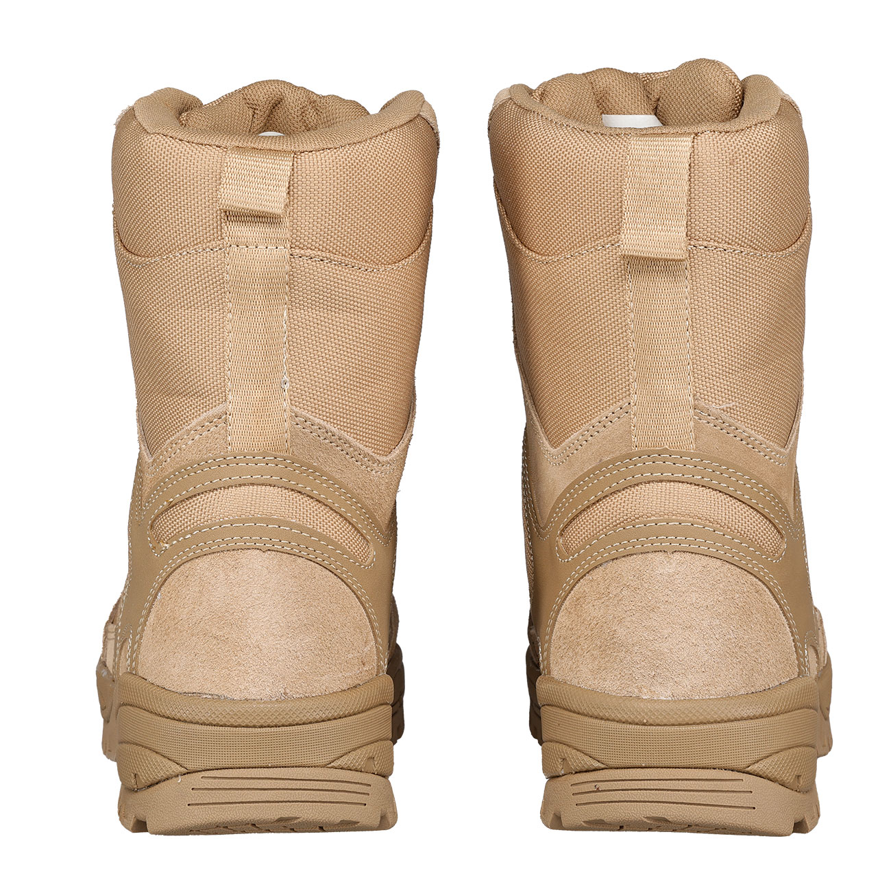 Tan combat boots on sale