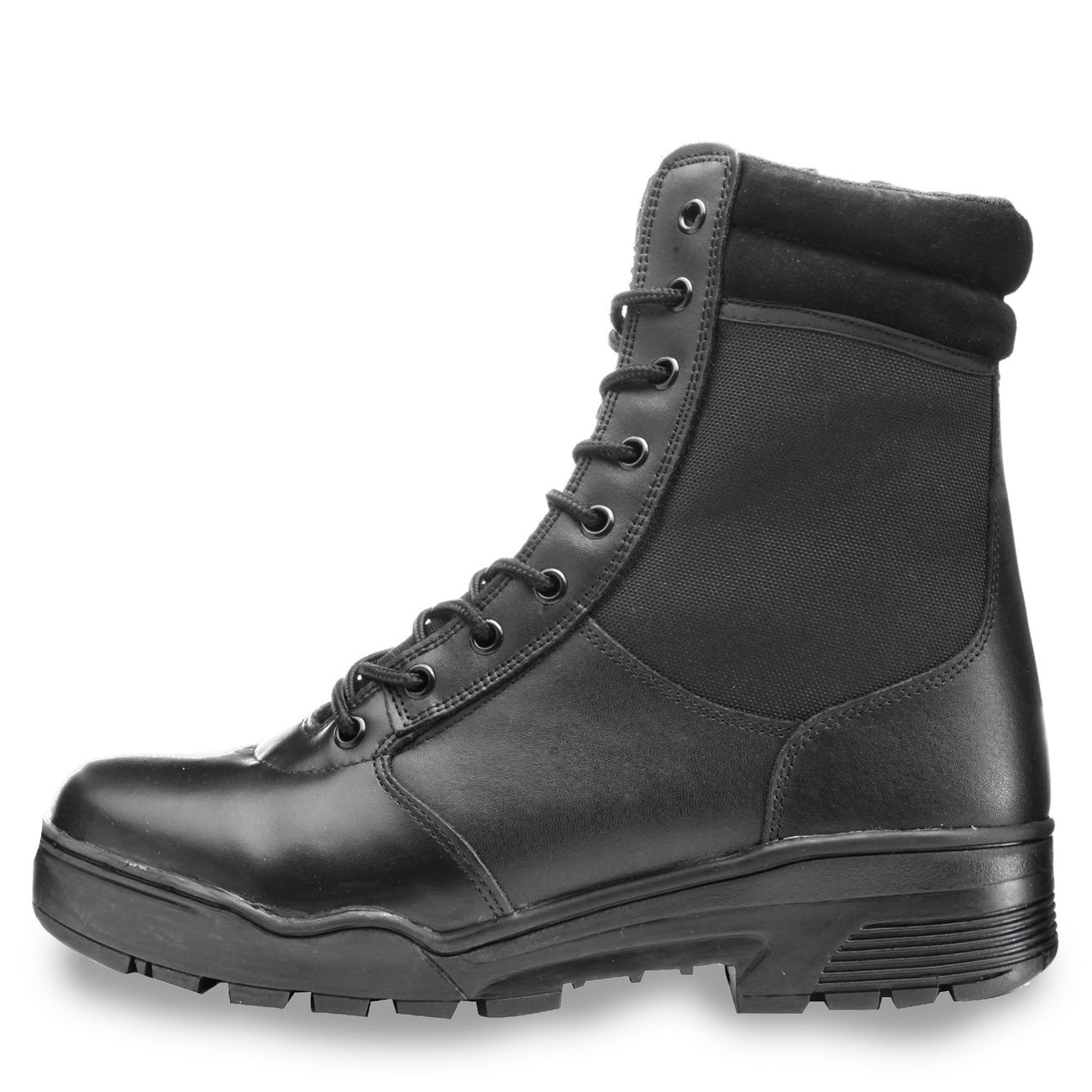 thumbnail image 2 of Mil-Tec Men's Tactical Boots Brown - Military Grade Zipper Boots With Thinsulate 2 of 9