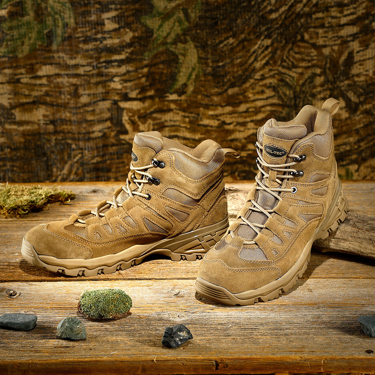 Mil-Tec Squad Stiefel coyote Bild 1