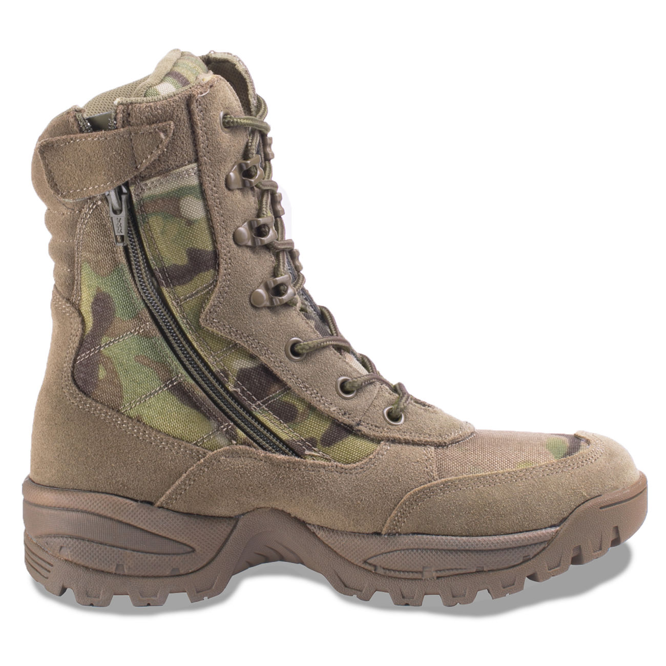 Mil-Tec Tactical Boots mit YKK-Zipper multicam Bild 2