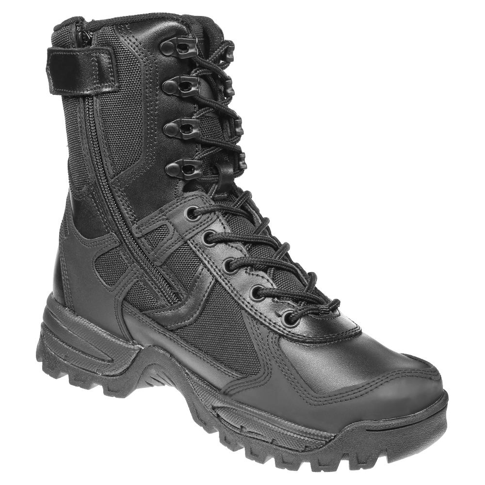 Mil-Tec Stiefel Patrol Zip schwarz Bild 1