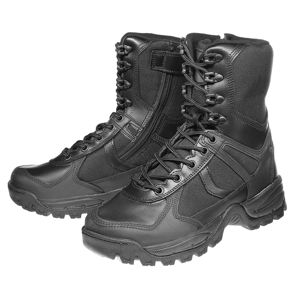 Mil-Tec Stiefel Patrol Zip schwarz Bild 2