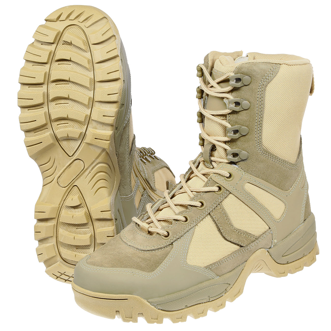 Mil-Tec Stiefel Patrol 1-zip coyote Bild 5