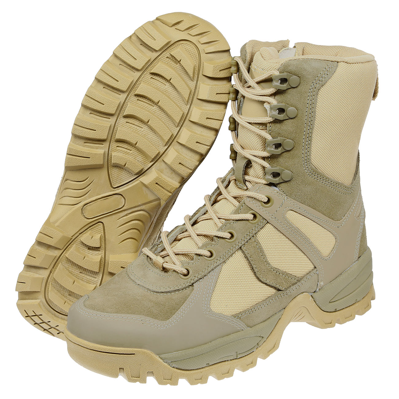 Mil-Tec Stiefel Patrol 1-zip coyote Bild 6