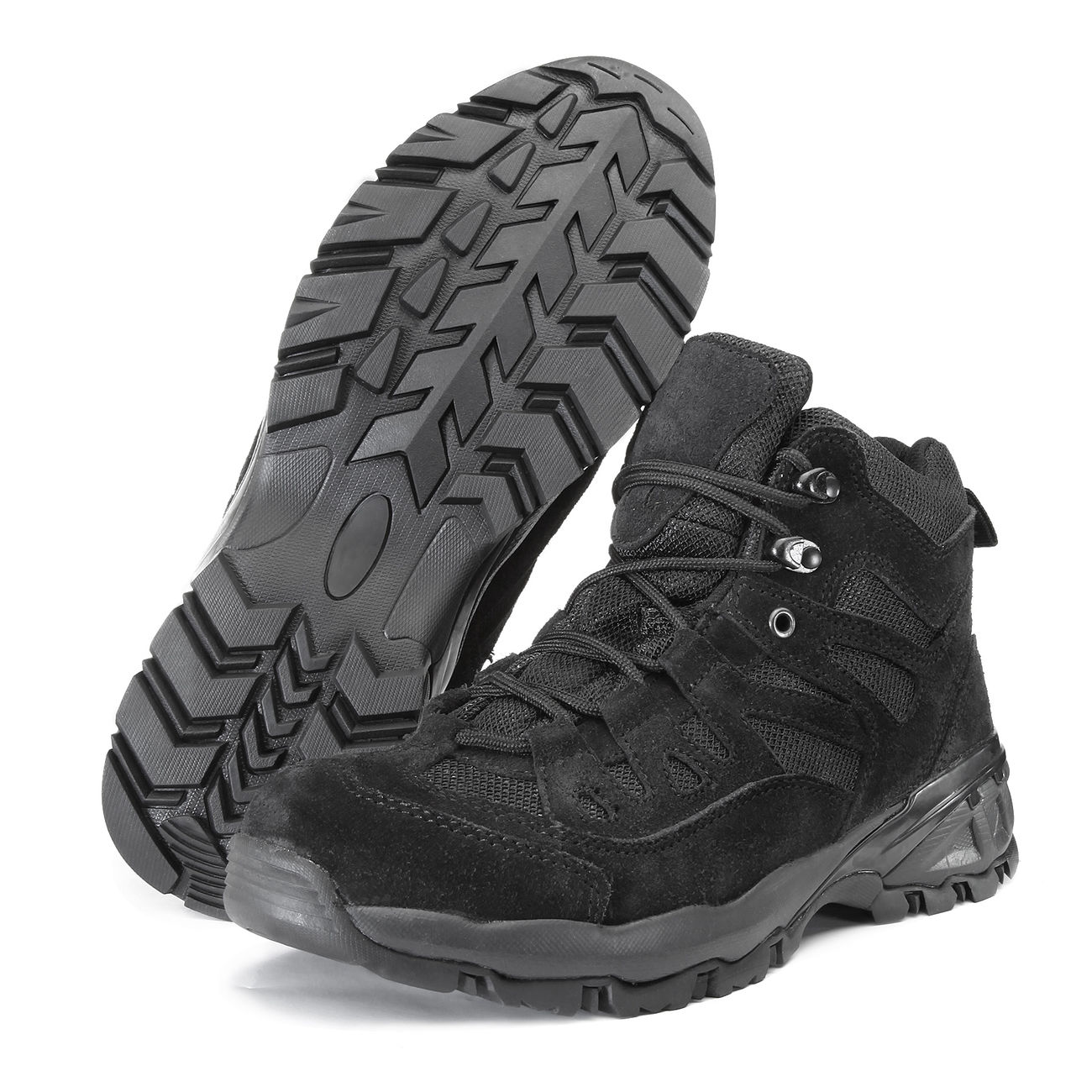 Brandit Stiefel Outdoorboot Trail Mid. schwarz Bild 1