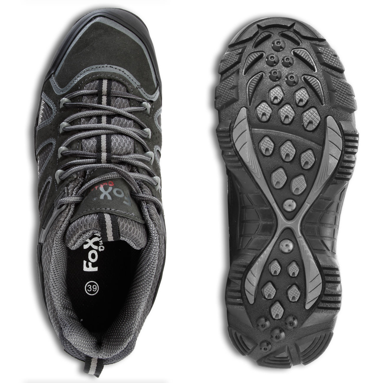 Fox Outdoor Trekkingschuh Mountain Low grau Bild 1