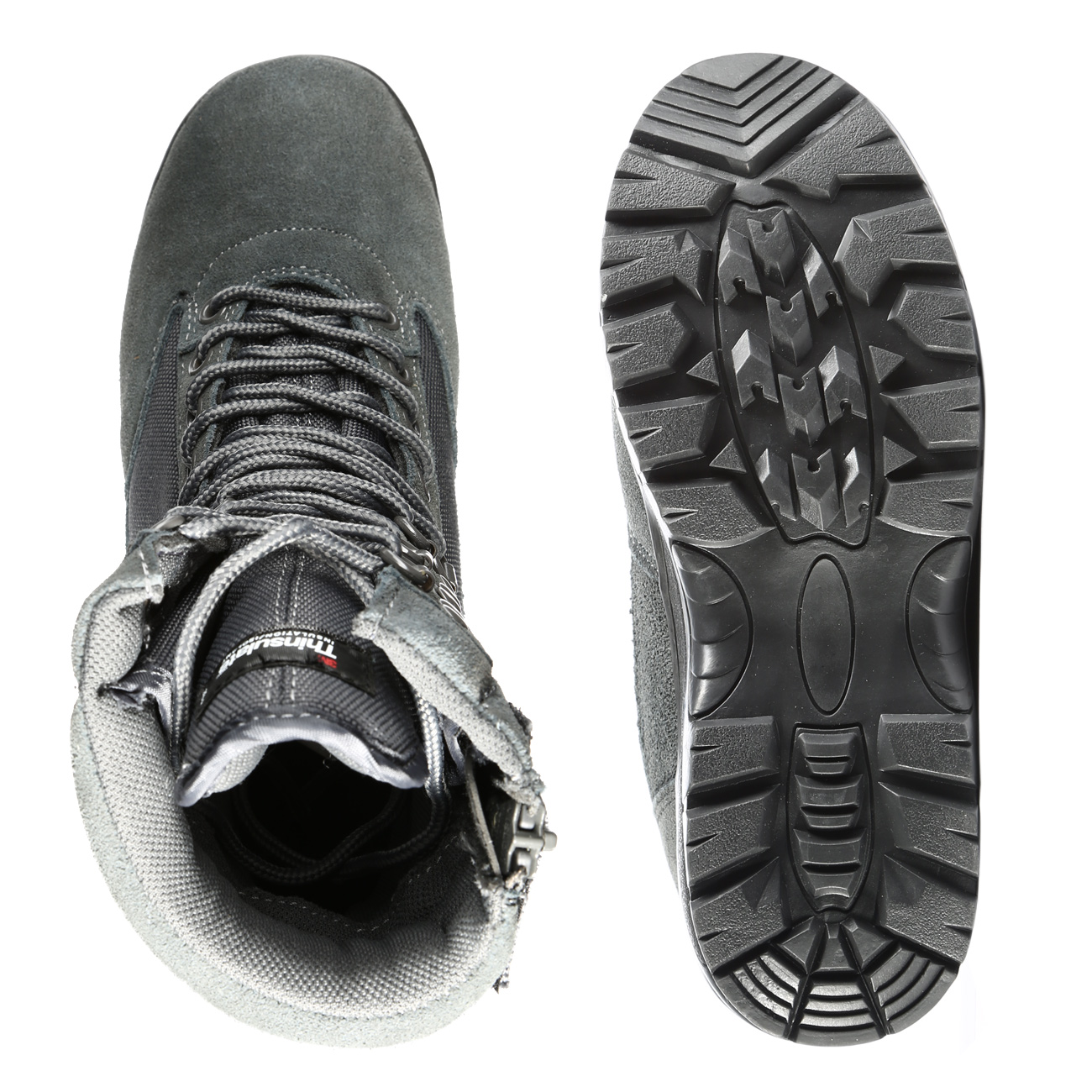 Mil-Tec Stiefel Tactical Boots YKK-Zipper urban grey Bild 2