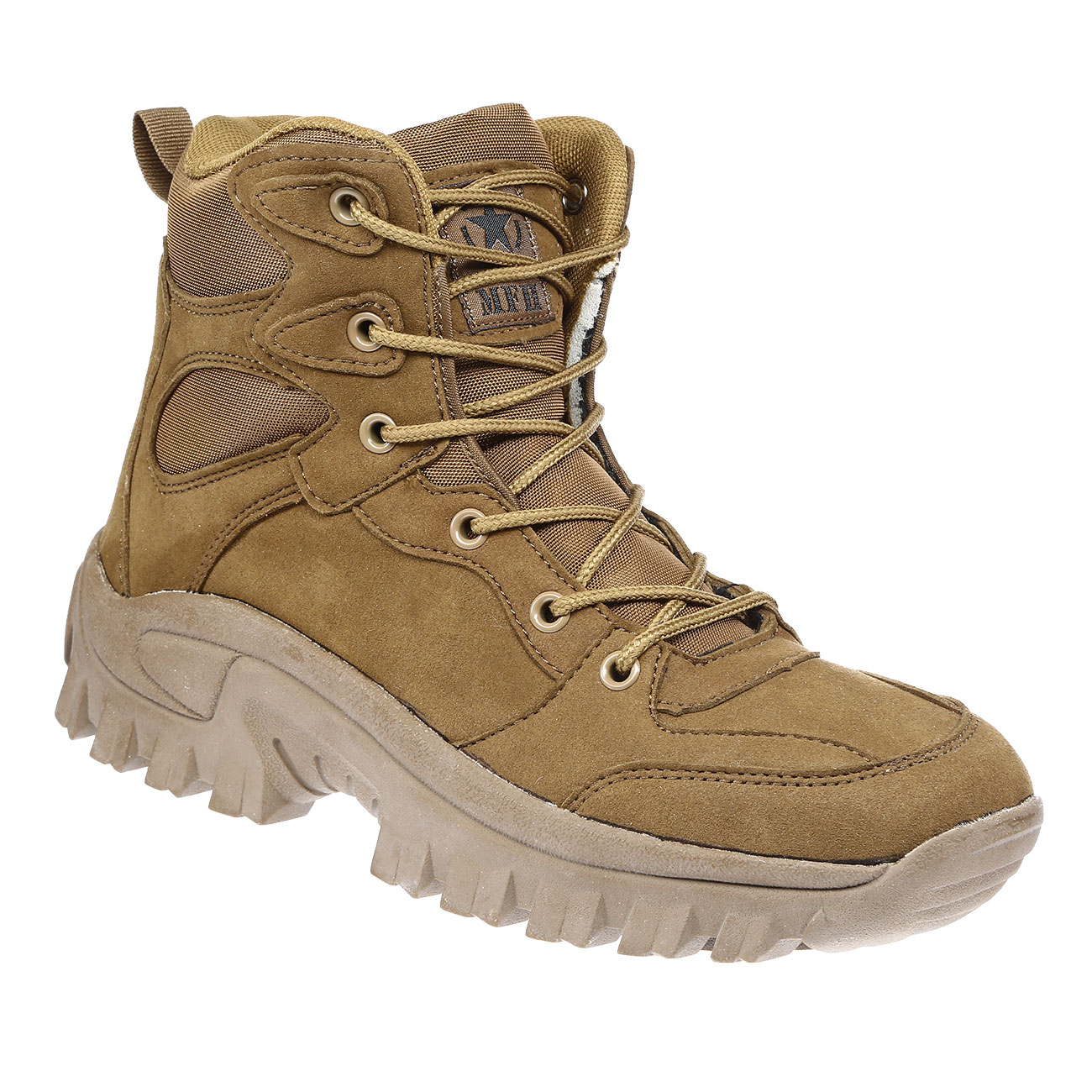 Bottes Militaires MFH Commando - Couleur Coyote Tan, Montagne Trekking, Neuves Avec Boîte