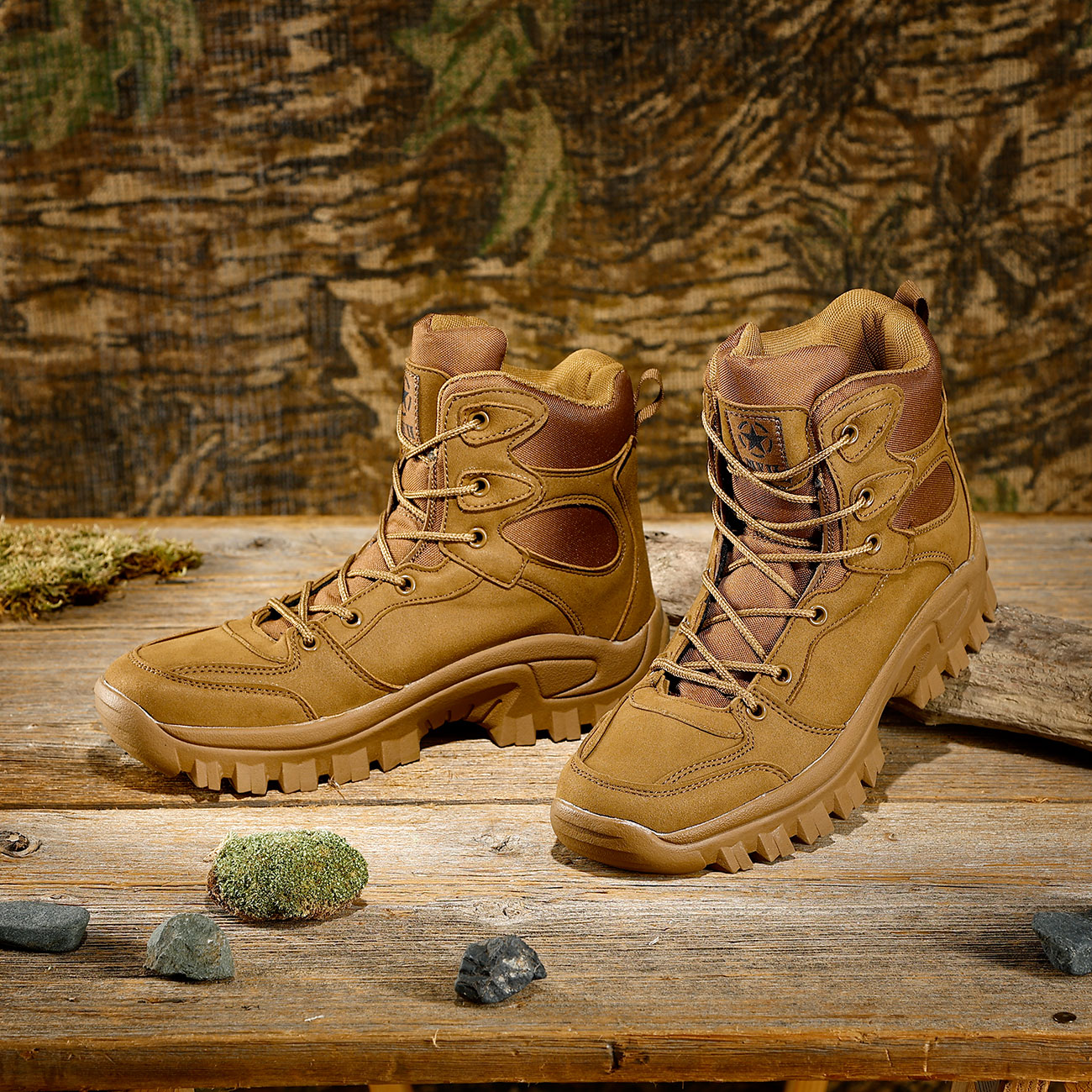 MFH Stiefel Commando coyote tan Bild 1