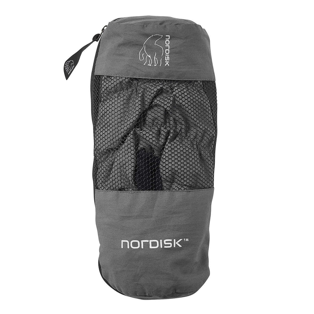 Nordisk Daunenschuh Hermod Down Shoe grau Bild 1