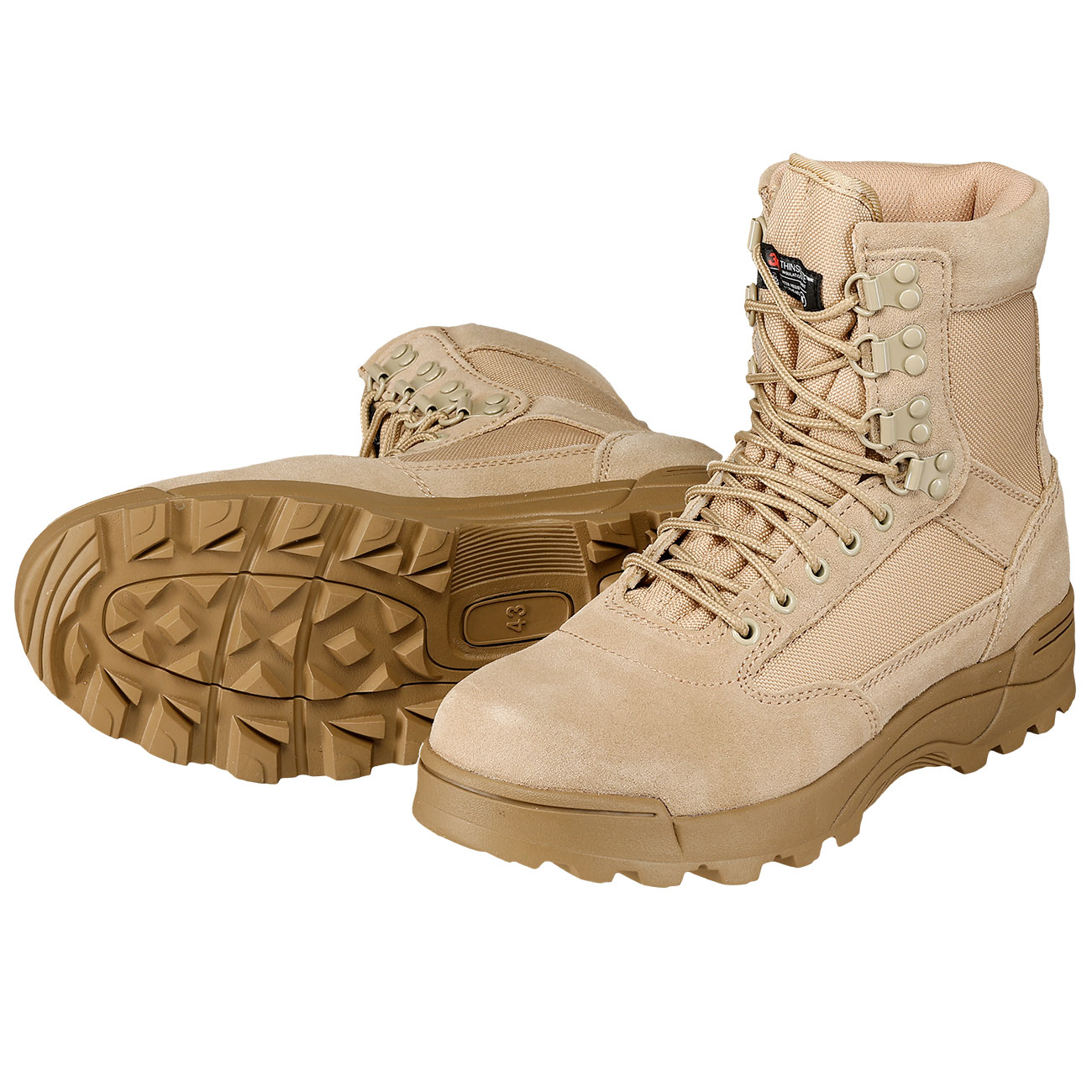 Brandit Stiefel Tactical Boots 9-eye camel Bild 5