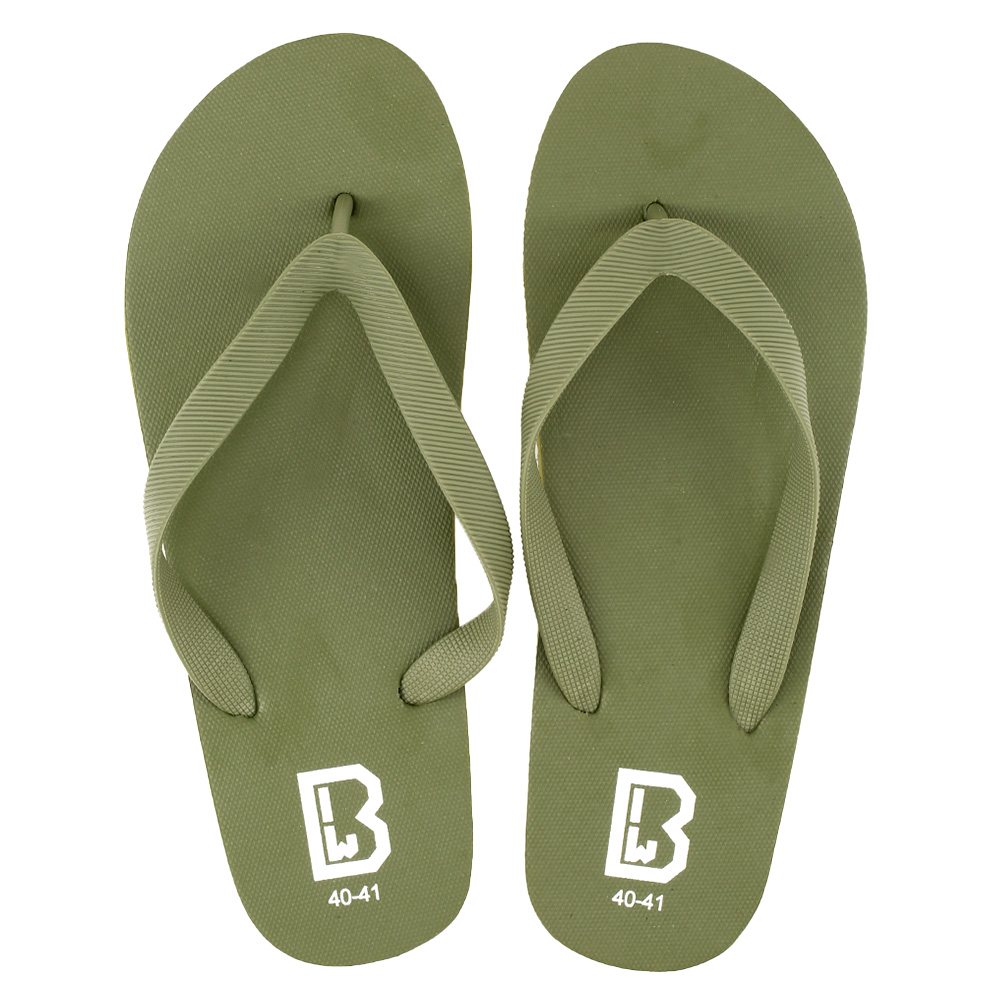 Brandit Beach Slipper Flip Flop`s Oliv Bild 1